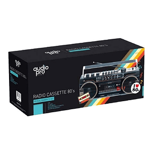Radio Retro Cassette X-bass 10w - Ps