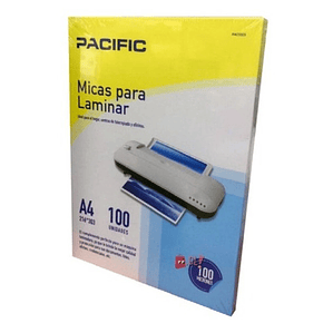 100 Laminas Micas Termolaminadora A4 100 Micrones  - Ps
