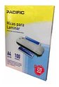100 Laminas Micas Termolaminadora A4 125 Micrones - Ps - Miniatura 1