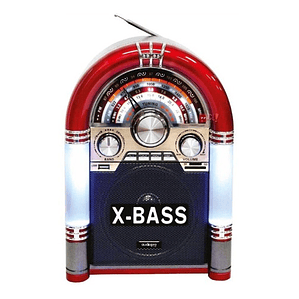 Radio Rockola Retro Bluetooth Portátil 5w - Ps