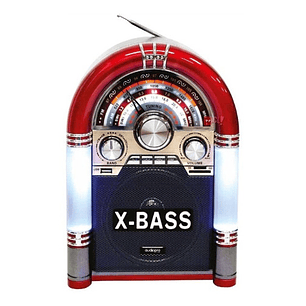 Radio Rockola Retro Bluetooth Portátil 5w - Ps