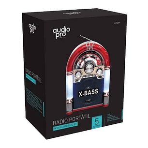 Radio Rockola Retro Bluetooth Portátil 5w - Ps