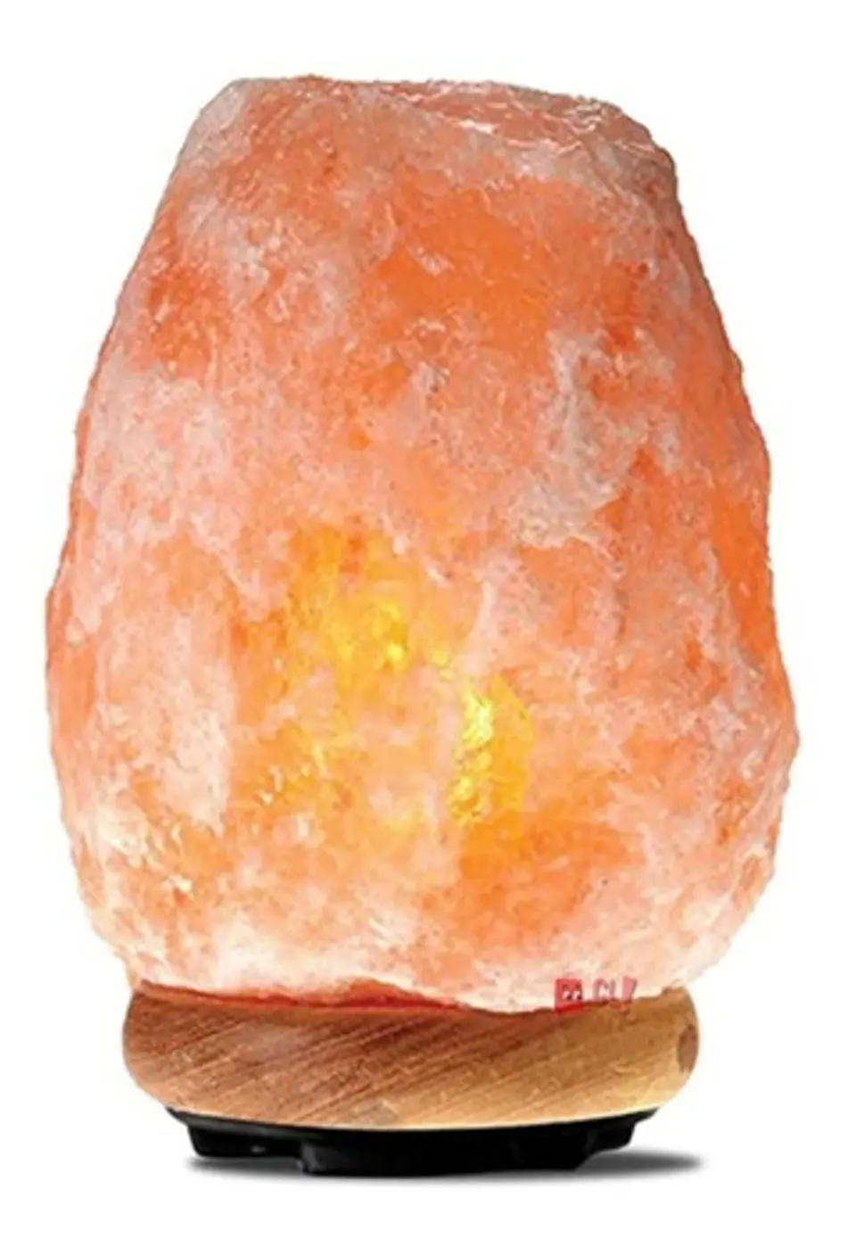 Lámpara Piedra De Sal Del Himalaya Con Base - Ps 1