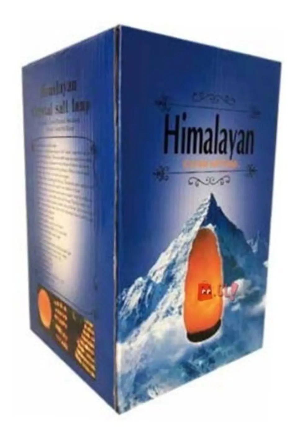Lámpara Piedra De Sal Del Himalaya Con Base - Ps 3