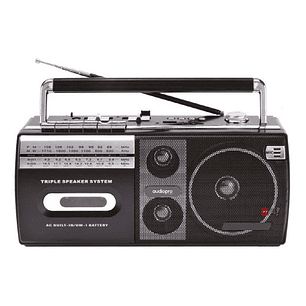 Radio Retro Cassette Y Bluetooth X-bass 20w - Ps