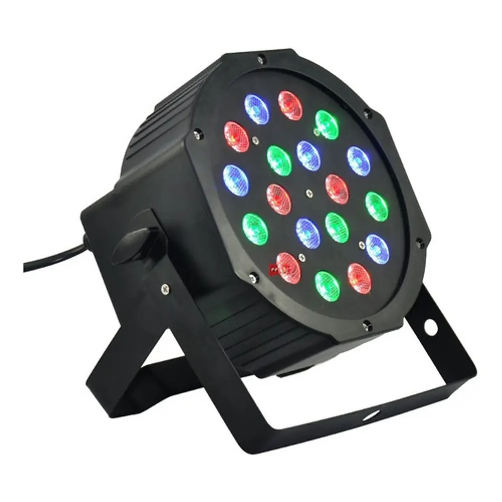 Foco Par 18 Led Luz Disco Rgb Dmx - Ps 1