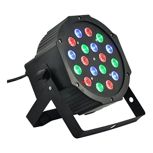 Foco Par 18 Led Luz Disco Rgb Dmx - Ps