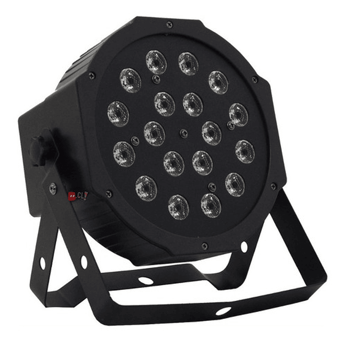 Foco Par 18 Led Luz Disco Rgb Dmx - Ps 2