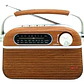 Radio Retro Bluetooth Back To Retro Portátil 10w - Ps - Miniatura 1