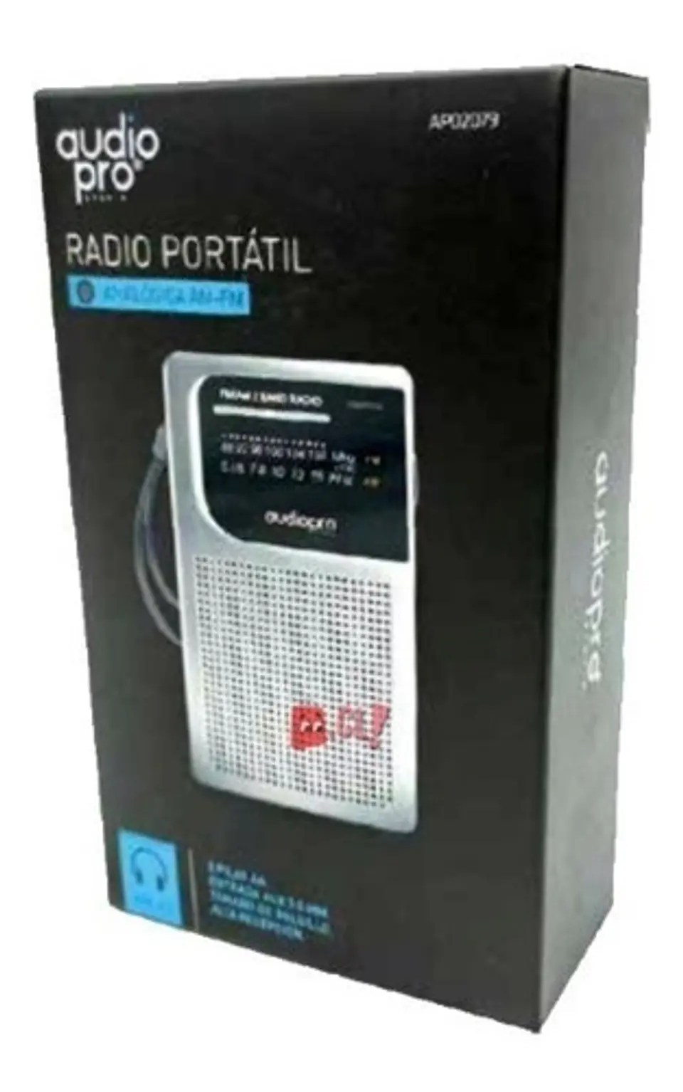 Radio Portátil De Bolsillo Fm/am Con Sintonizador - Ps 2