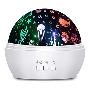 Lámpara Espanta Cuco Estrellas Y Animales Marinos - Ps