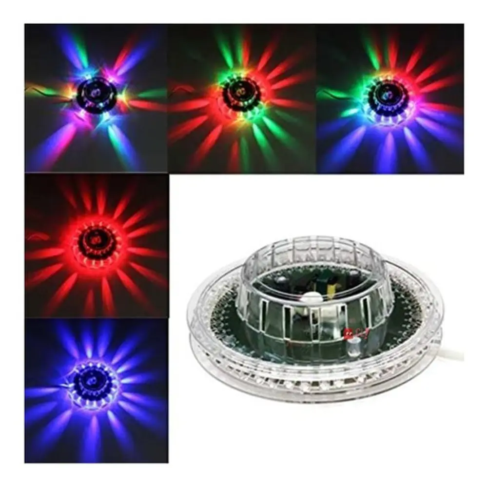 Luz Led Ufo Para Fiestas Multicolor - Ps 2