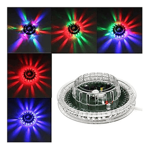 Luz Led Ufo Para Fiestas Multicolor - Ps
