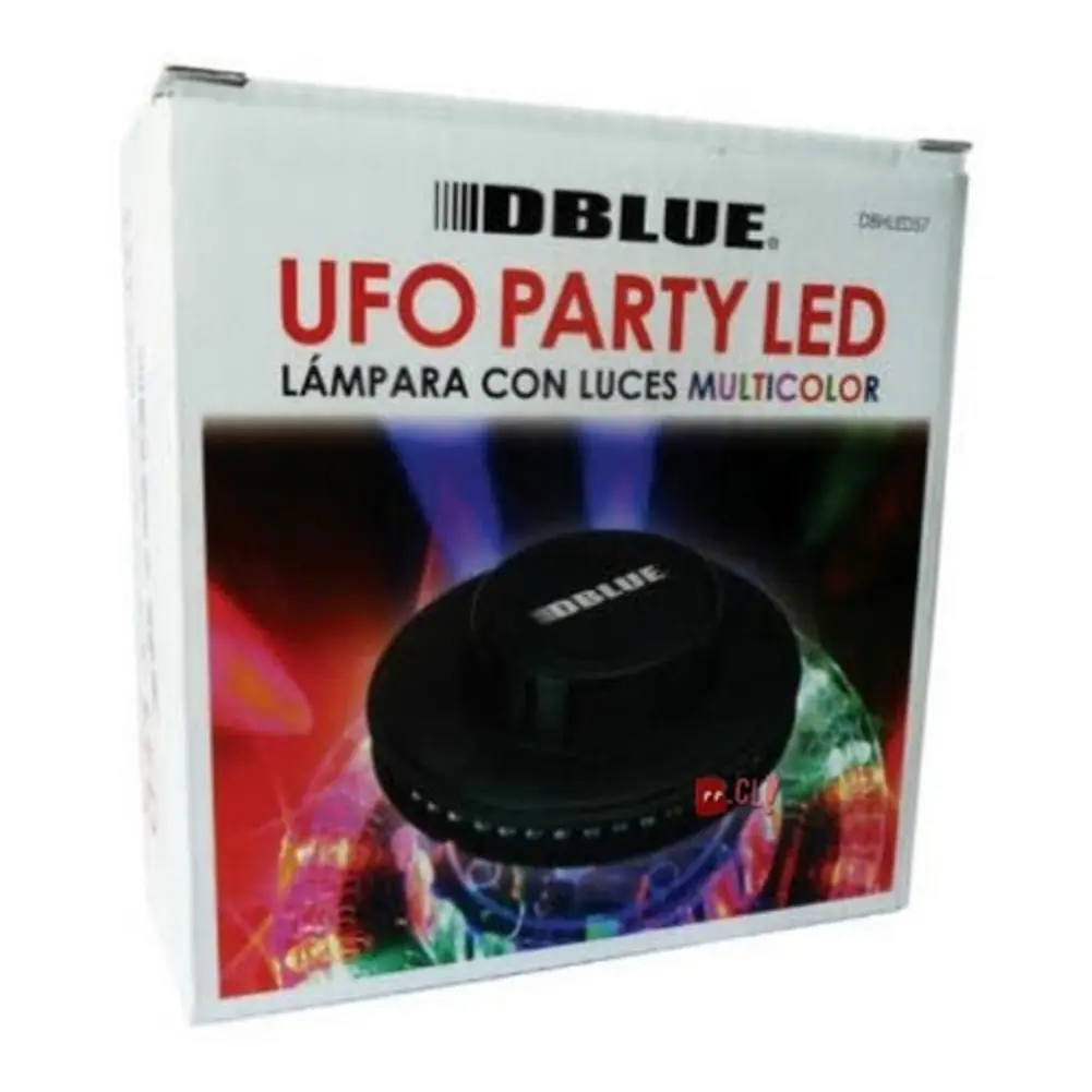 Luz Led Ufo Para Fiestas Multicolor - Ps 3