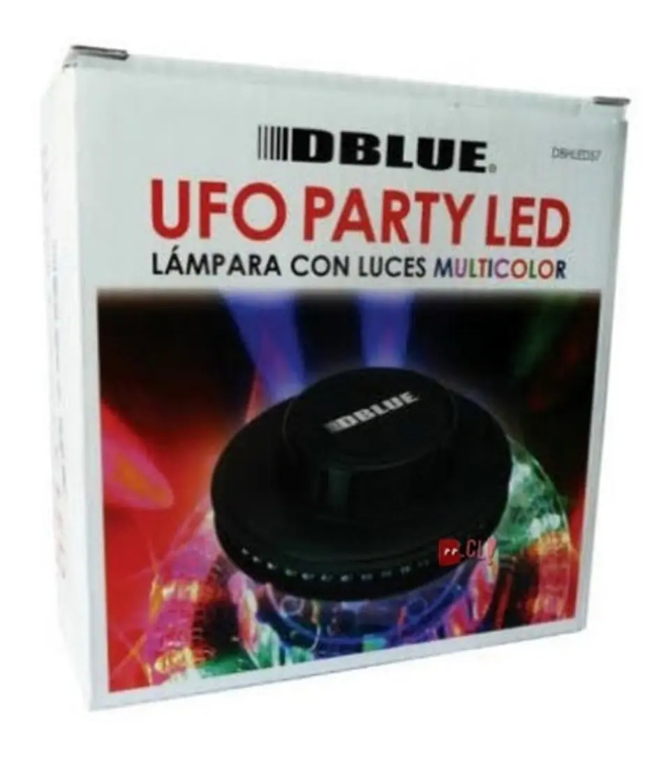 Luz Led Ufo Para Fiestas Multicolor - Ps 3