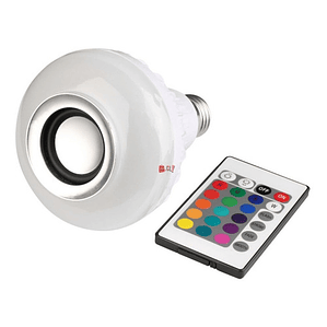 Ampolleta Led Con Parlante Bluetooth Y Control Remoto - Ps