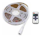 Tira Led De 5mts 2835 Color Blanco Con Control - Ps - Miniatura 2
