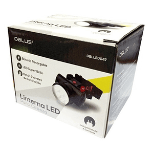 Linterna Led Cintillo Cabeza Super Brillo Recargable - Ps