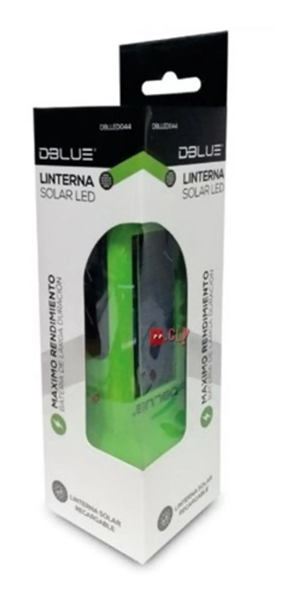 Linterna Led Solar Carga Directa Y Solar - Ps 2