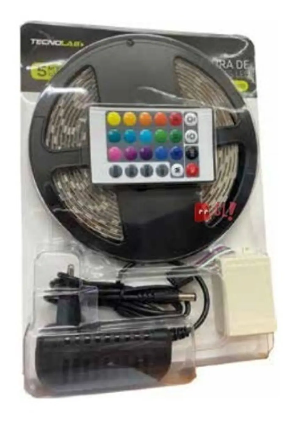 Tira Led De 5mts Rgb 5050 Impermeable Con Control - Ps 4