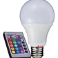 Ampolleta Led Rgb Conector E27 Con Control Remoto - Ps - Miniatura 1