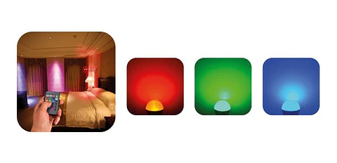 Ampolleta Led Rgb Conector E27 Con Control Remoto - Ps