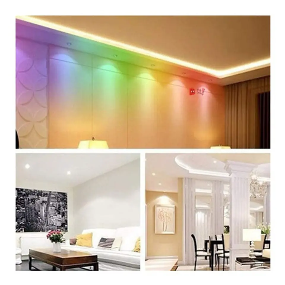 Ampolleta Led 3w Rgb Conector E27 Con Control Remoto - Ps 3