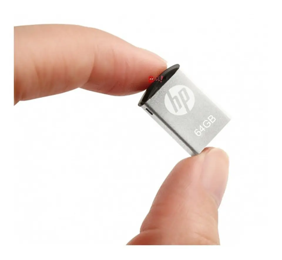 Pendrive Hp Nano De 64gb Metálico - Ps 2
