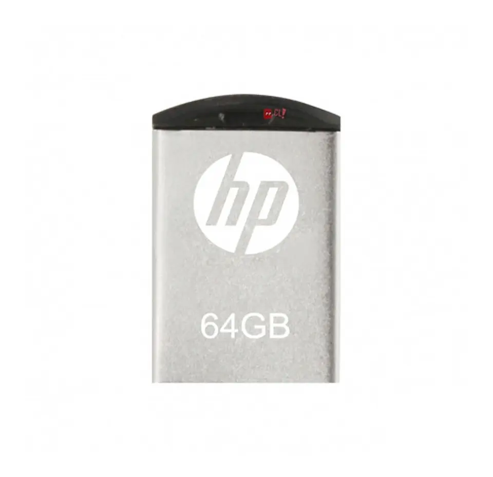 Pendrive Hp Nano De 64gb Metálico - Ps 3