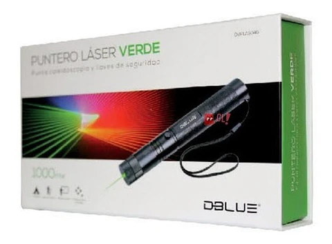 Puntero Laser 1000mw Recargable Color Rojo - Ps