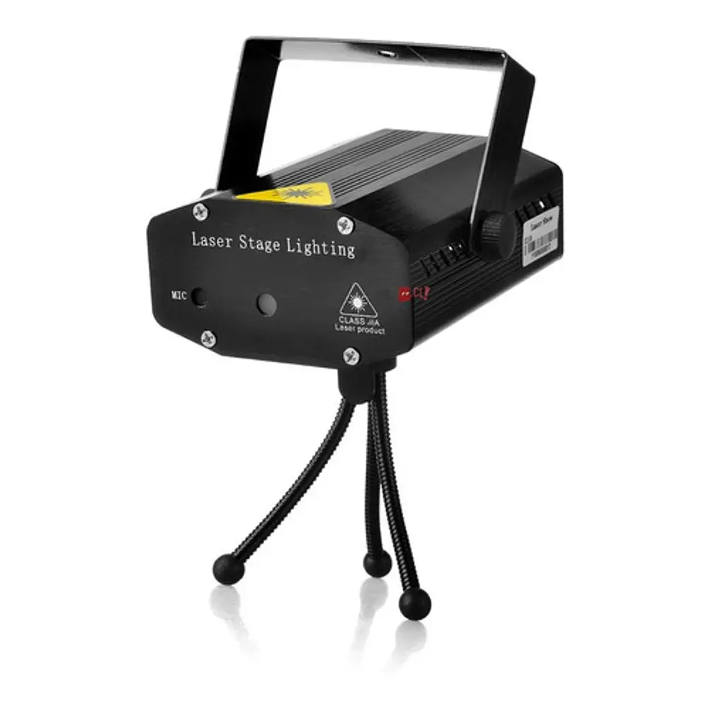 Luz Láser Bicolor Multiefectos Rítmico Con Ventilación - Ps 1
