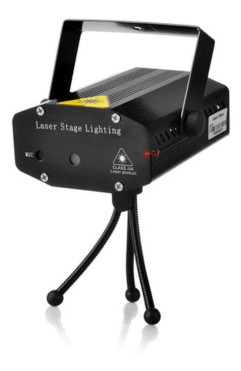 Luz Láser Bicolor Multiefectos Rítmico Con Ventilación - Ps