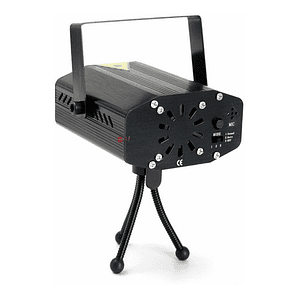 Luz Láser Bicolor Multiefectos Rítmico Con Ventilación - Ps