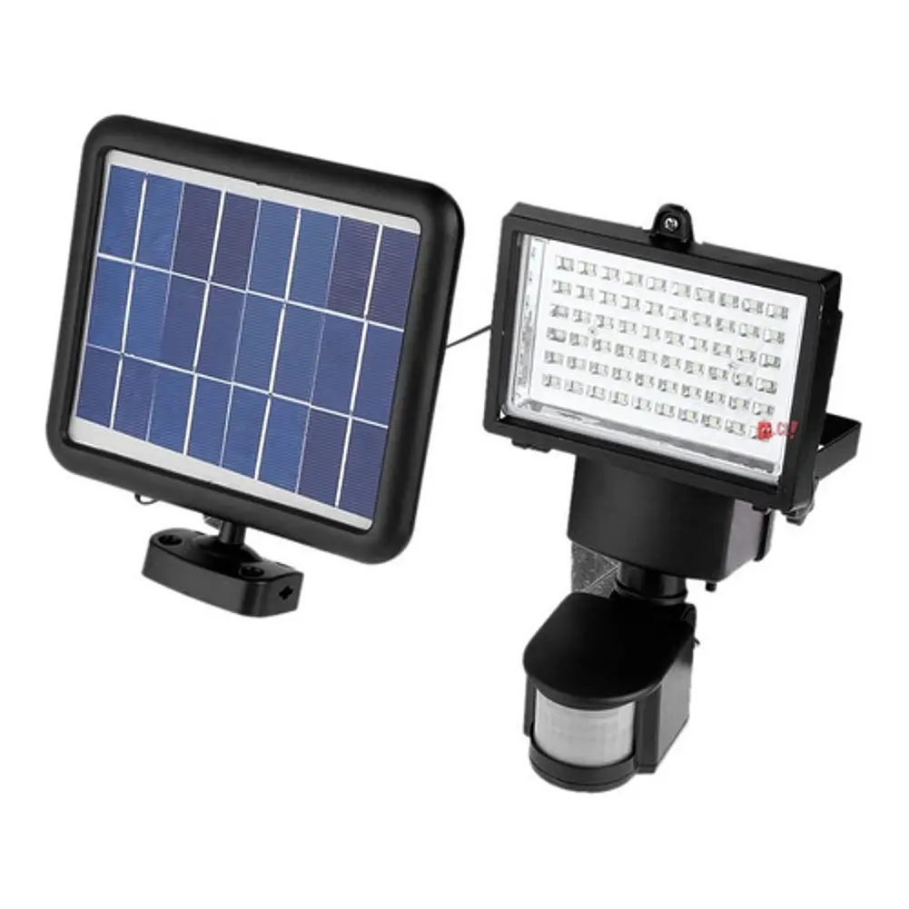 Foco Solar Con Sensor De Movimiento 60 Led - Ps 1