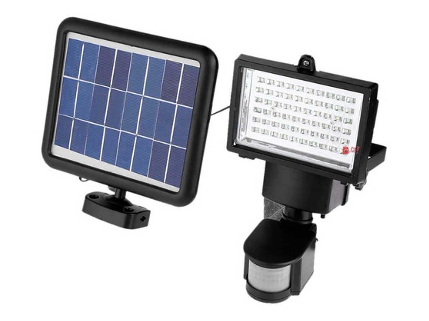 Foco Solar Con Sensor De Movimiento 60 Led - Ps 1