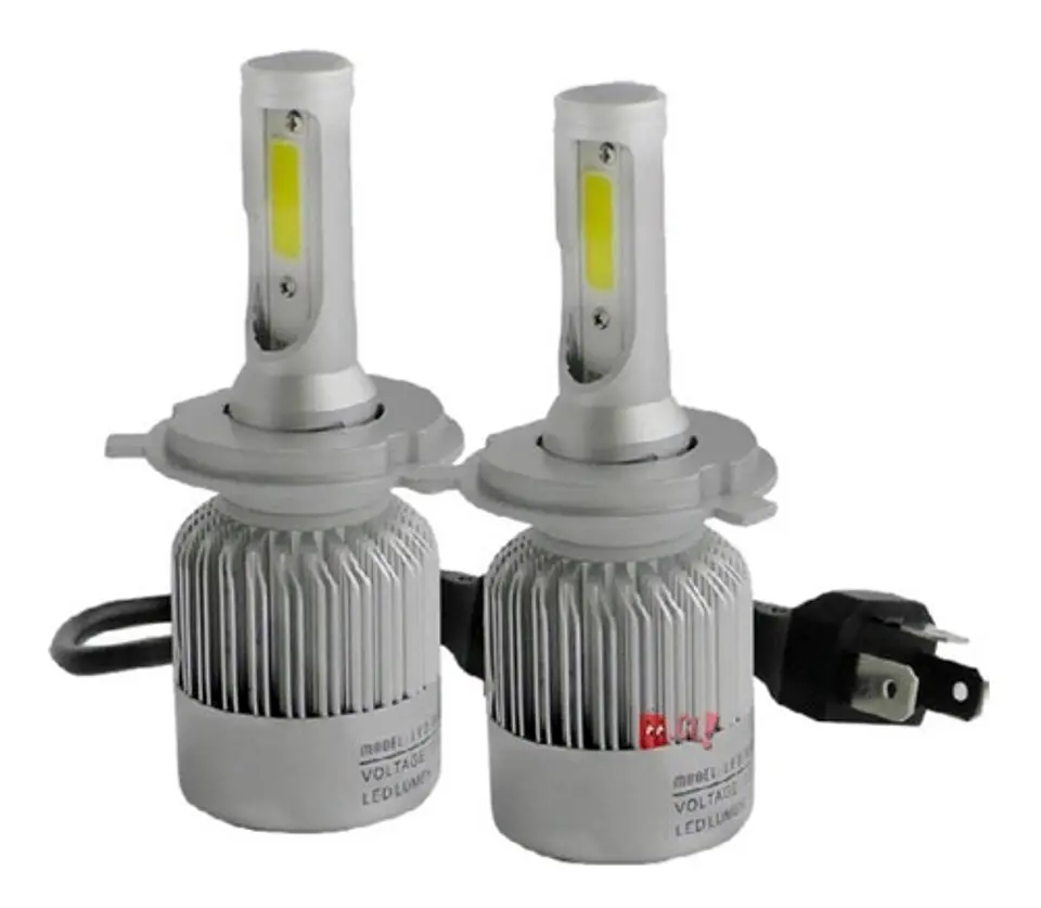 Kit Luces Led Cob H4 6000k 26w - Ps 1