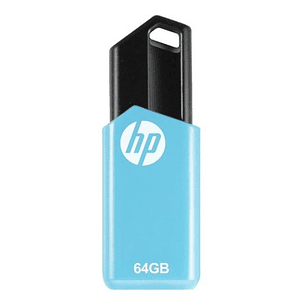 Pendrive Hp V150w 64gb 2.0 Celeste Y Negro - PS