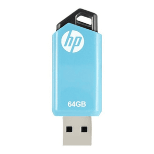 Pendrive Hp V150w 64gb 2.0 Celeste Y Negro - PS