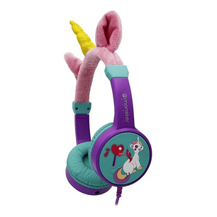 Audífonos Diseño Unicornio Color Púrpura Monster - Ps