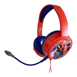 Audífonos Pc Spiderman Marvel Kids Con Micrófono - Ps