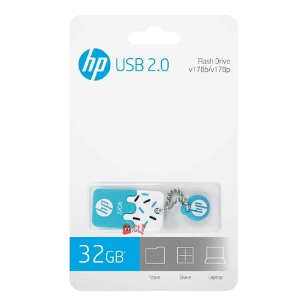 Pendrive Hp 32gb Diseño Resistente Al Agua - Ps 4