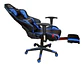 Silla De Escritorio Gamer Butaca Azul Dgx - Ps - Miniatura 2