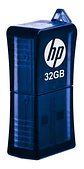 Pendrive Hp V165w 32gb 2.0 Azul - Ps - Miniatura 1