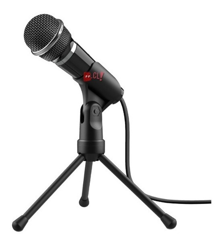 Micrófono Streaming Con Trípode Trust Starzz NEGRO