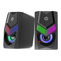 Parlante Gamer Iluminación Rgb Pc 6w Hp - Ps