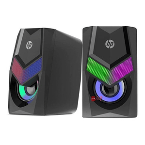 Parlante Gamer Iluminación Rgb Pc 6w Hp - Ps