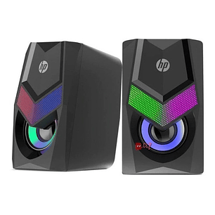 Parlante Gamer Iluminación Rgb Pc 6w Hp - Ps