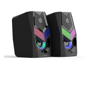Parlante Gamer Iluminación Rgb Pc 6w Hp - Ps