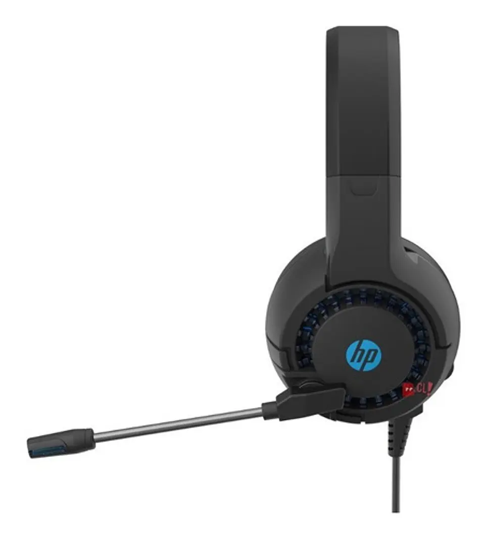 Audífonos Gamer Hp Iluminación Azul - Ps 2