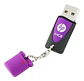 Pendrive Hp 64gb Diseño Lila Llavero - Ps - Miniatura 1